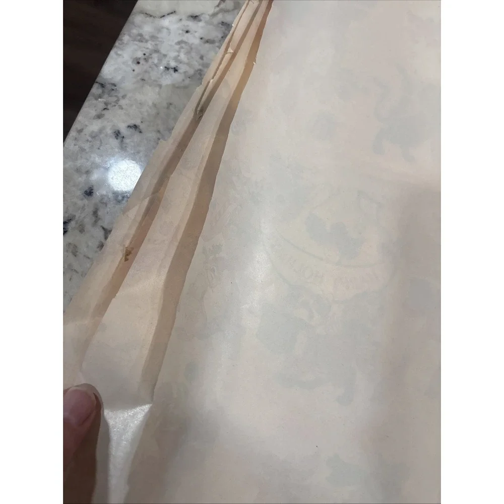 9 VTG LK Powell‎ Woodland Animals Happy Holidays Wrapping Paper gift wrap READ